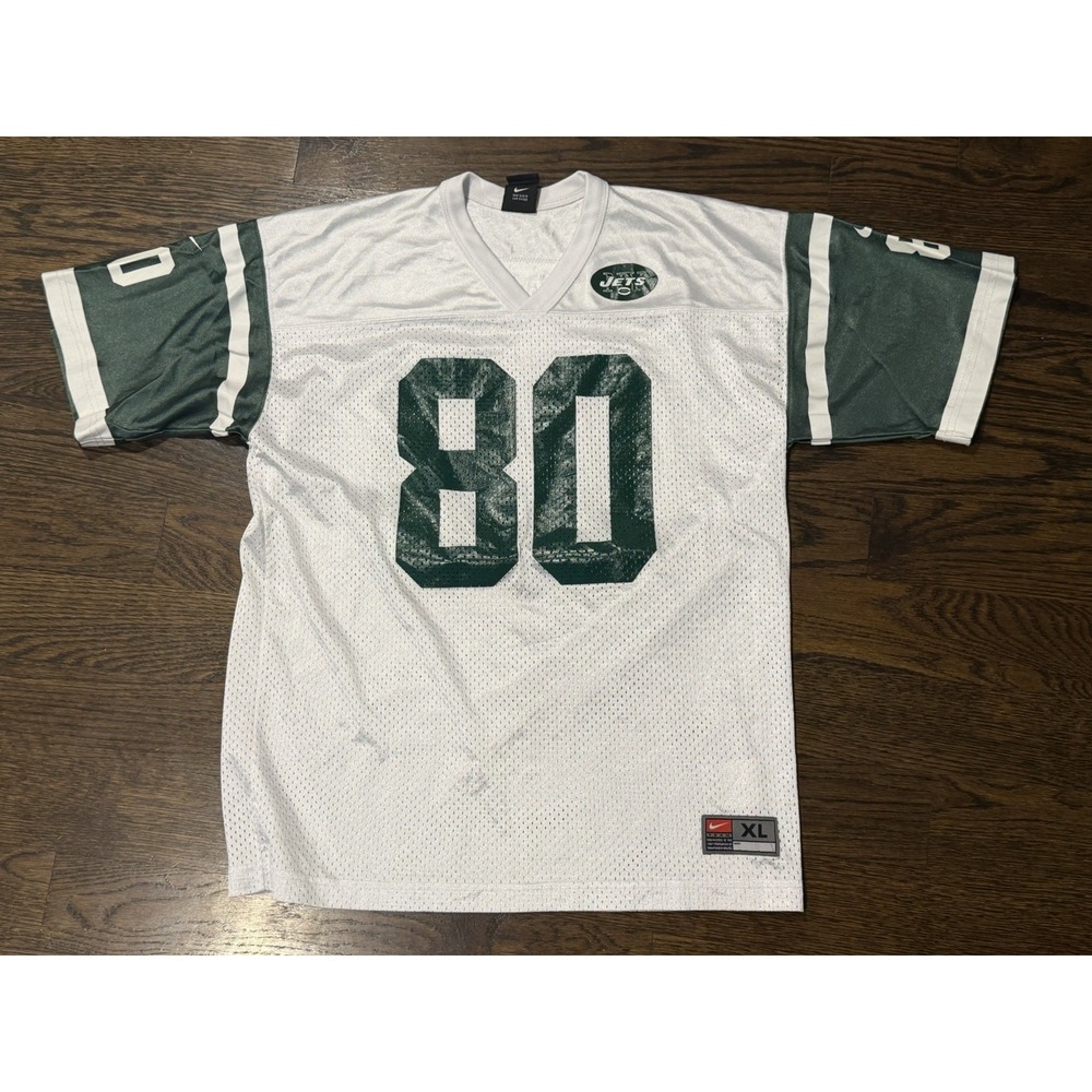 Nike Authentic Wayne Chrebet #80 New York Jets Youth Kids Large Jersey Vintage